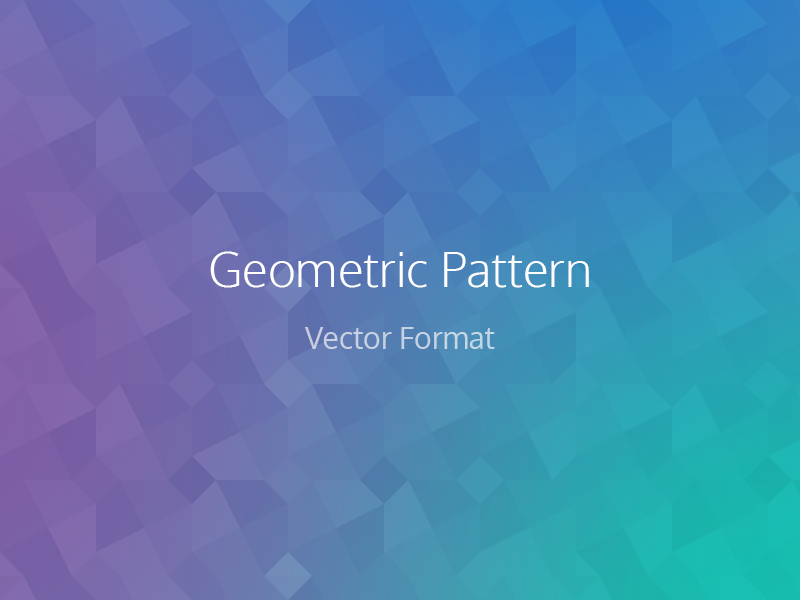 Geometric Pattern - Geometrisches Muster für deinen Blog