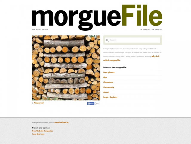 Morguefile - Bilderdatenbank für lizenzfreie Bilder für Blog und Webseiten